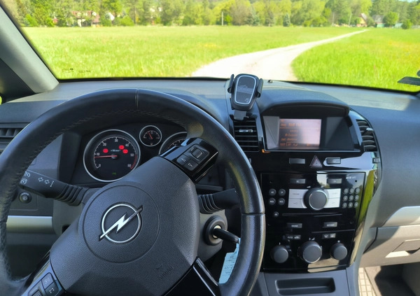 Opel Zafira cena 14500 przebieg: 237000, rok produkcji 2010 z Złotoryja małe 92